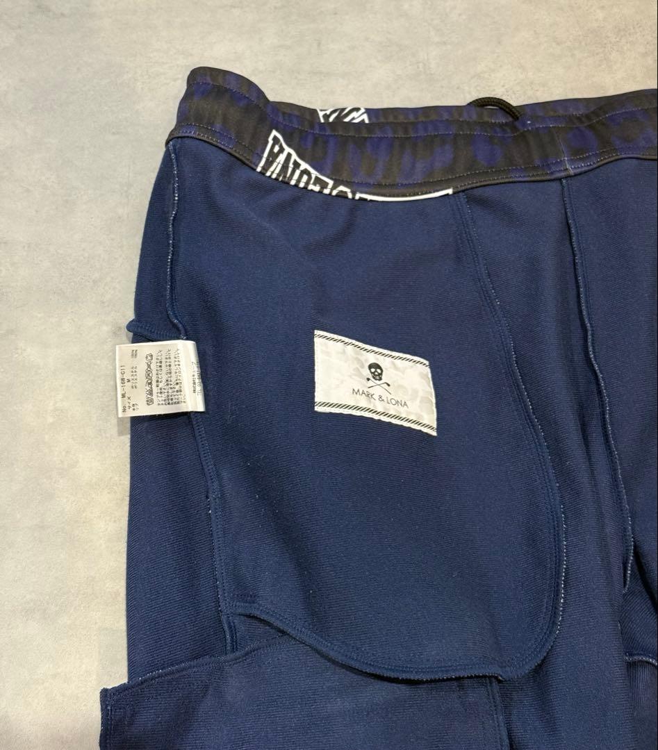 MARK&LONA ☆ スウェットパンツ ジョガー 紺 正規品 マーク&ロナ
