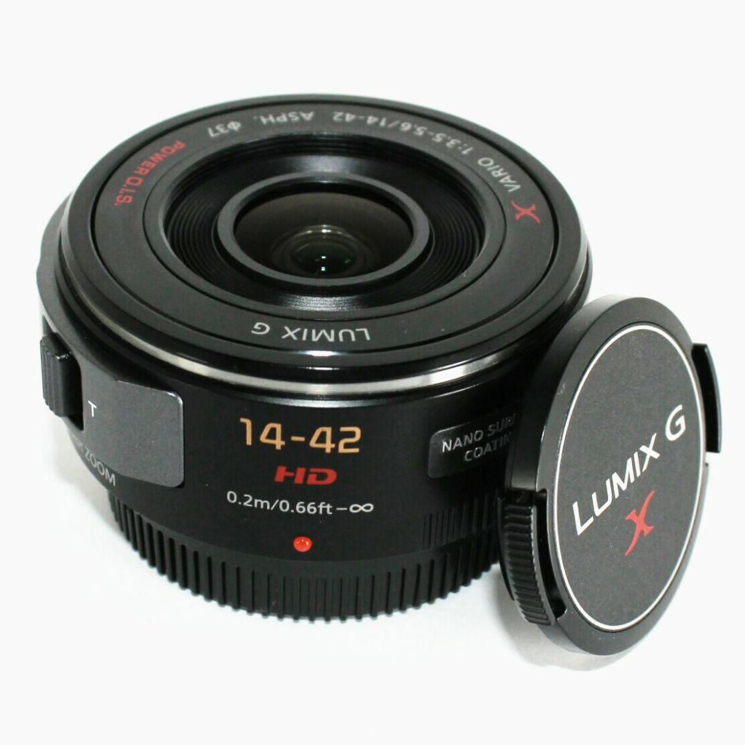 Panasonic LUMIX G 14-42mm PZ ズームレンズ ブラック Amazon.com: PANASONIC LUMIX G X VARIO POWER ZOOM LENS, 14-42MM, F3