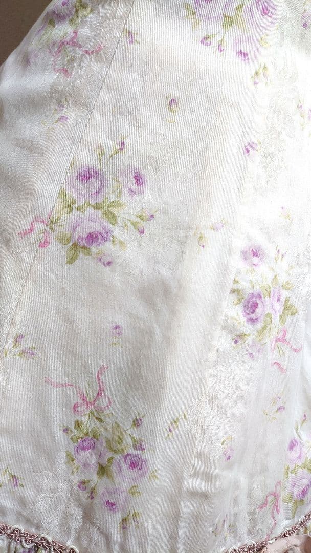 Mary Magdalene/プティブーケワンピース オフホワイト×ピンク