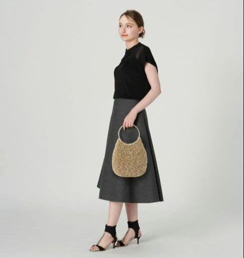 マックスマーラ テディ ケープコート 限定カラーブルージーンズの通販