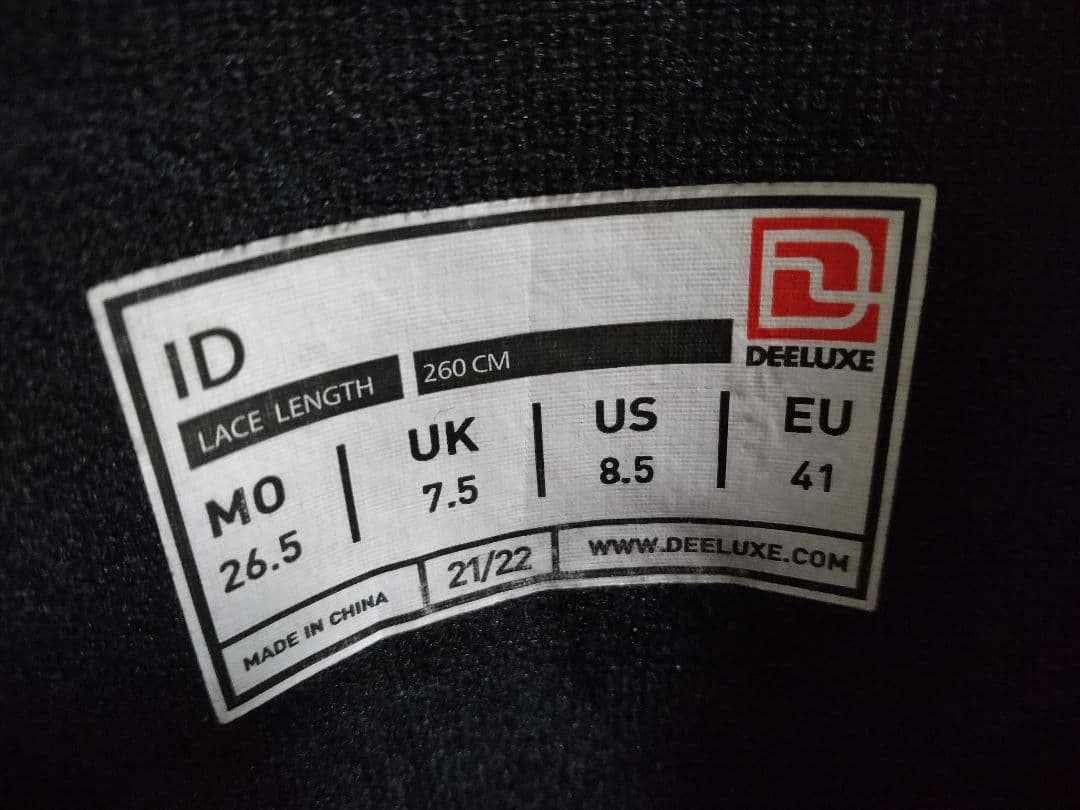 DEELUXE スノーボードブーツ ID 26.5cm