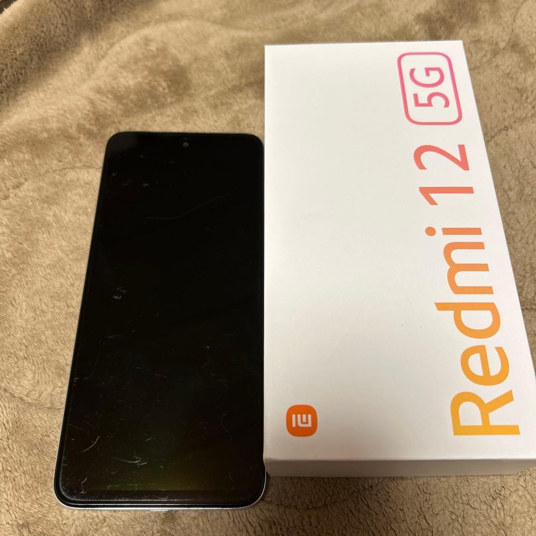 Redmi 12 5G、4GB RAM、128GB ROMのスマートフォン Xiaomi Redmi 12 5G GSM Factory Global Unlocked (Works with Tmobile