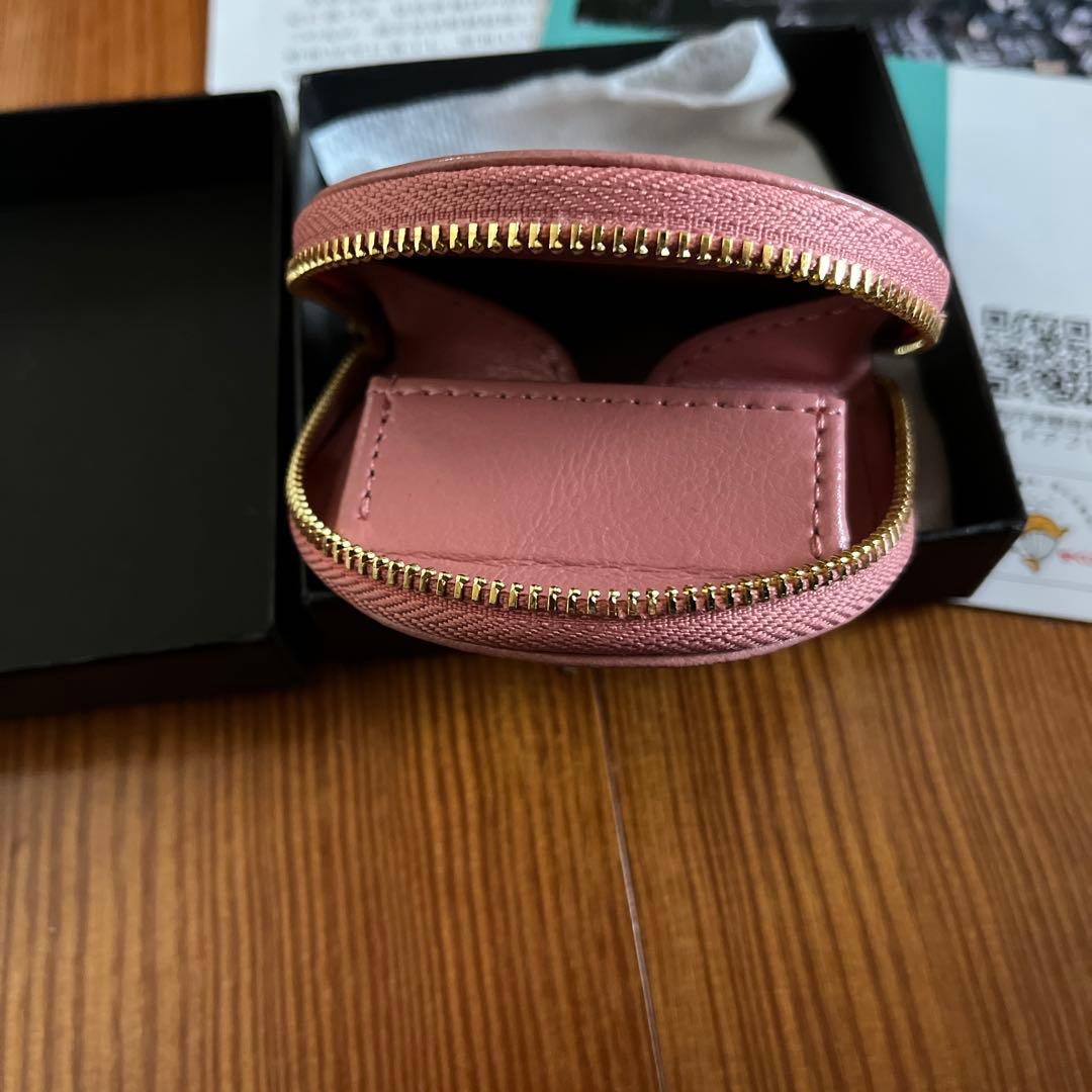 菊の御紋のコインケース 小銭入れ 皇居限定品 本革製品 ピンク - メルカリ