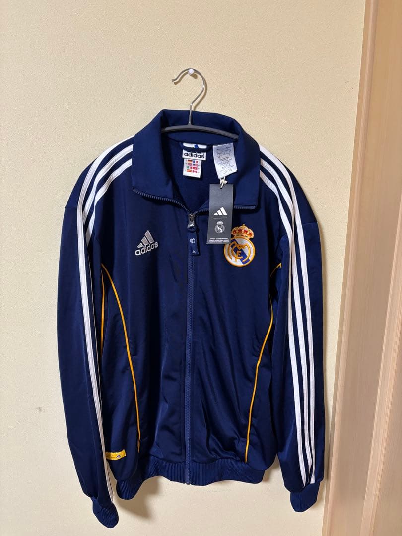 【adidas × Real Madrid トラックジャケット】 adidas（アディダス） 古着 90~00年代 ラ リーガ REAL MADRID レアル