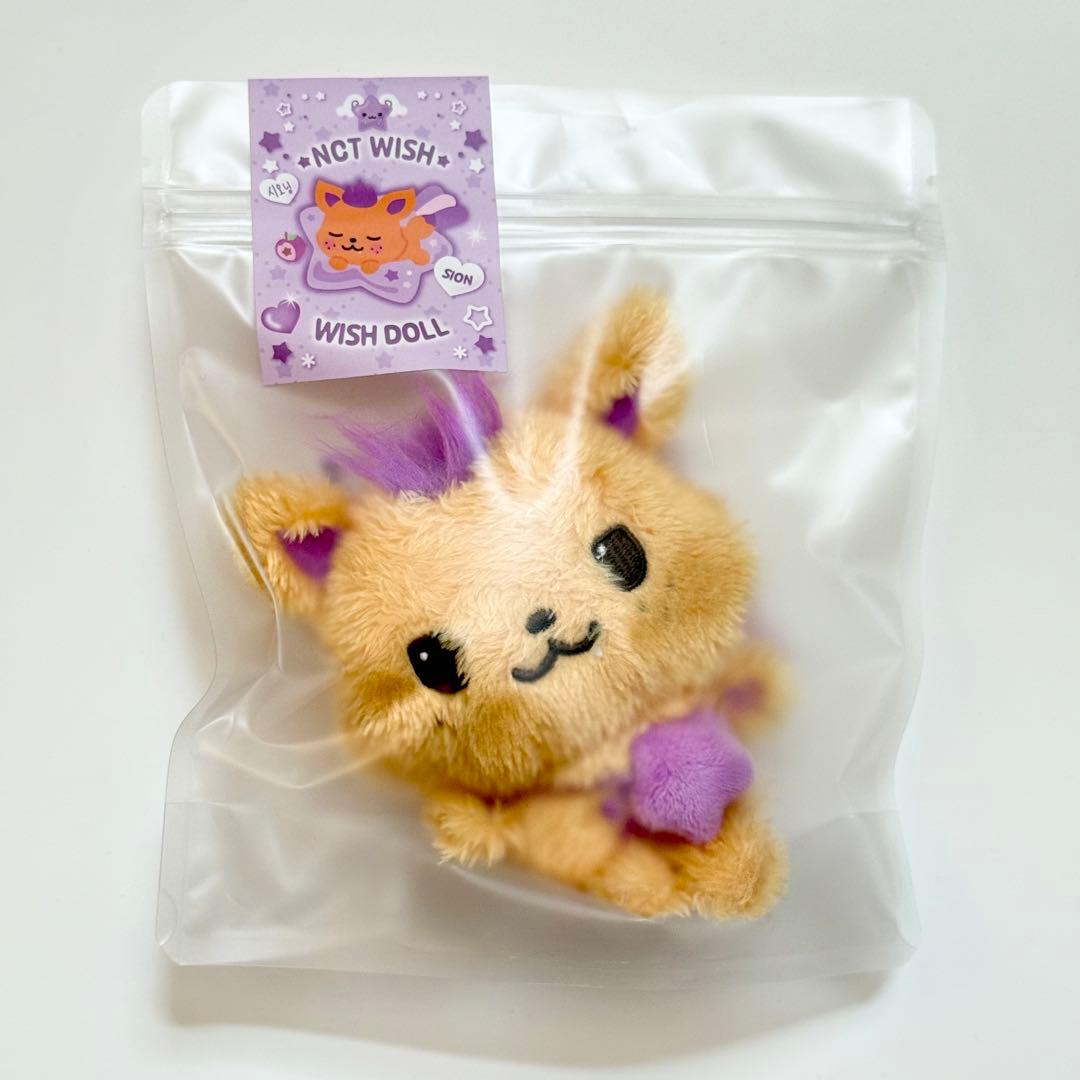 NCT WISH シオン WISH DOLL ぬいぐるみ STEADY - メルカリ