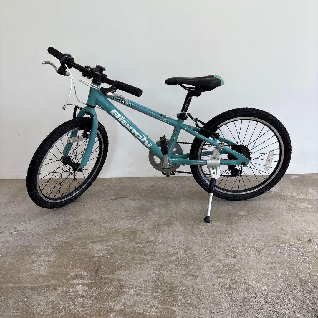 Bianchi 子供用自転車 チェレステ　20インチ　直接受け取りのみ　群馬県 Bianchi（ビアンキ） 2/22-23 ポイント5倍 お店受け取り限定 Bianchi