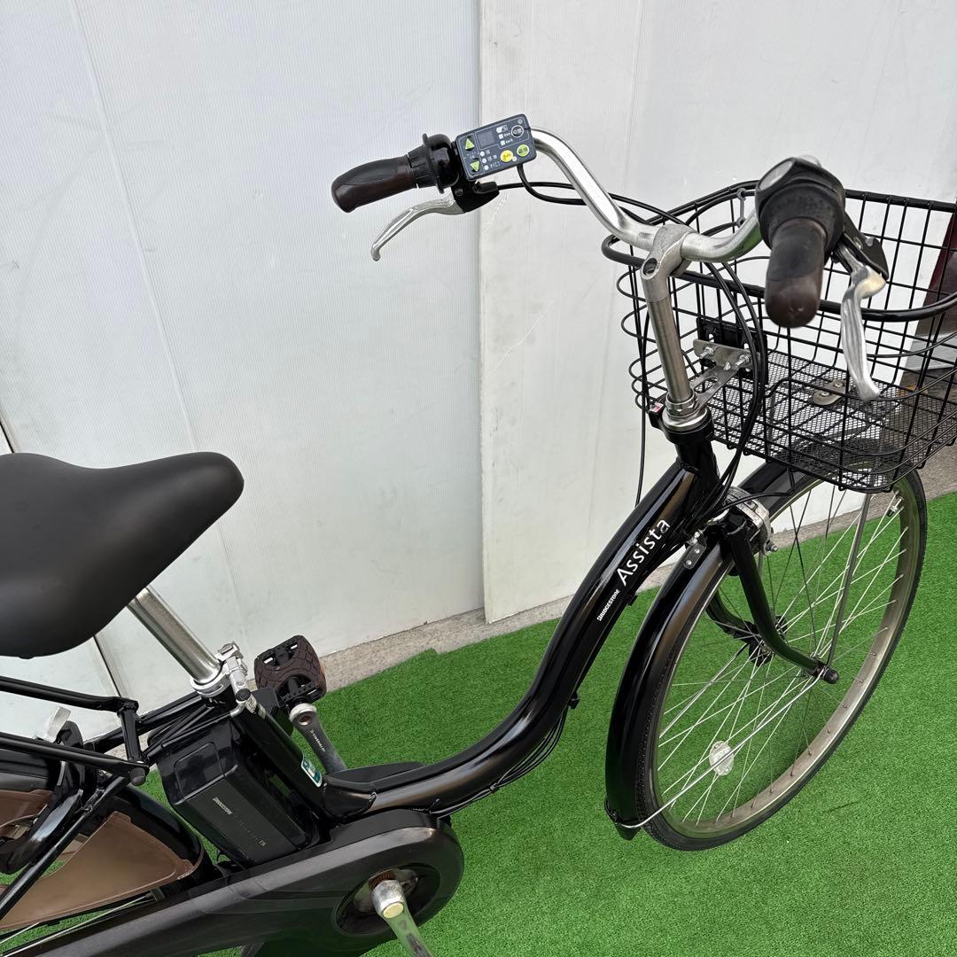 ブリヂストン 電動アシスト自転車26インチ 12.3Ah ブラック