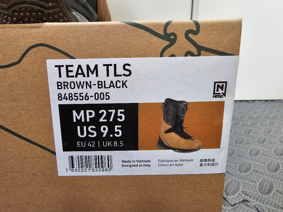 NITRO TEAM TLS 27.5cm スノーボード ブーツ