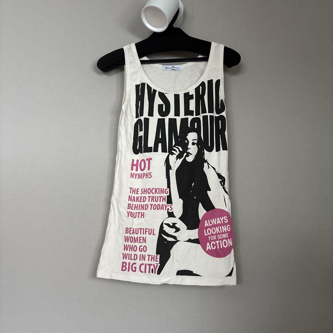 HYSTERIC GLAMOUR グラフィックタンクトップ - メルカリ