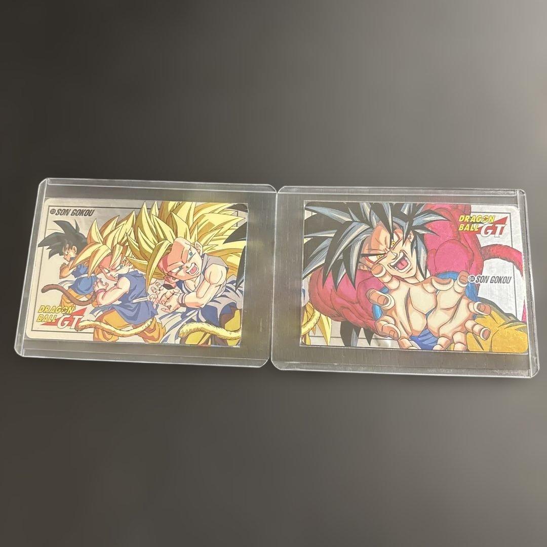 1997年製】ドラゴンボールGT カードダス 孫悟空2枚セット