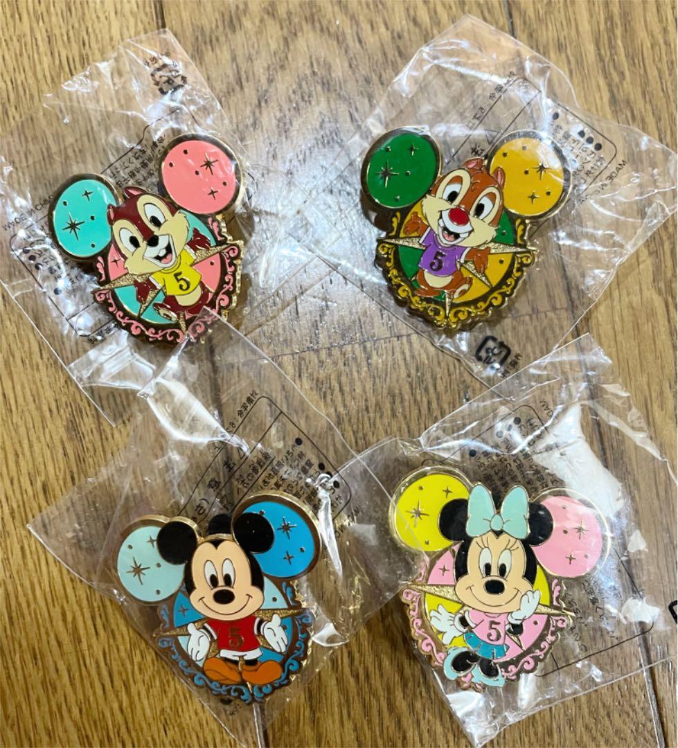 東京ディズニーシー 5周年記念 ピンバッジ 非売品 希少 新品 まとめ