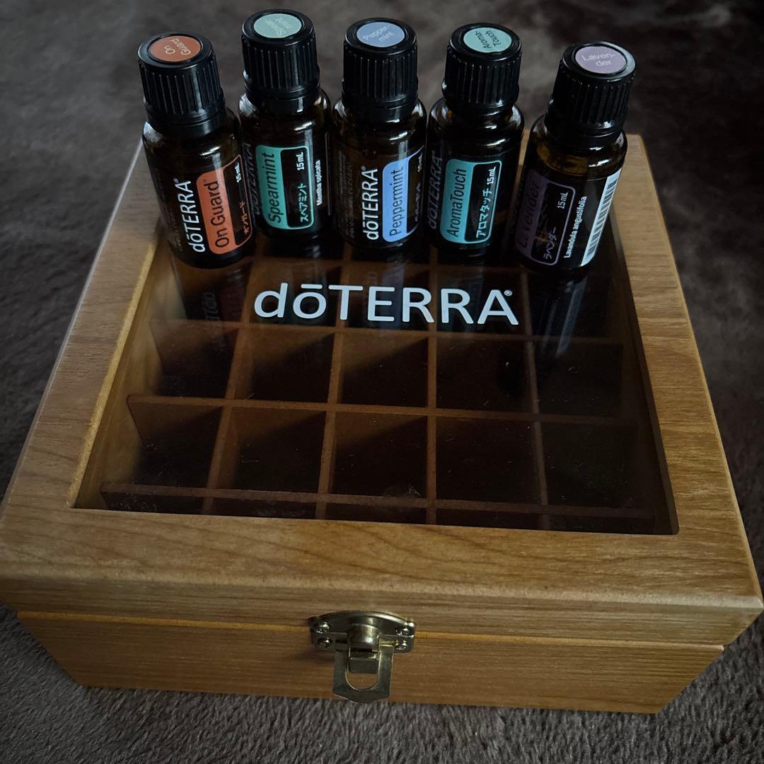doTERRA オイル5本＋木箱セット - メルカリ