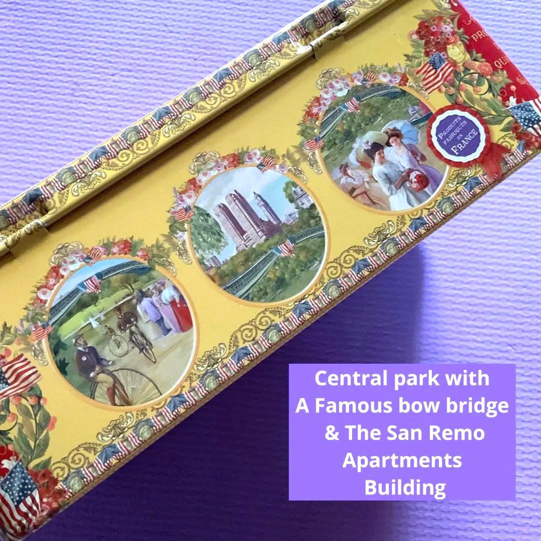 ラ・キュール・グルマンドの缶 ニューヨーク店 空き缶