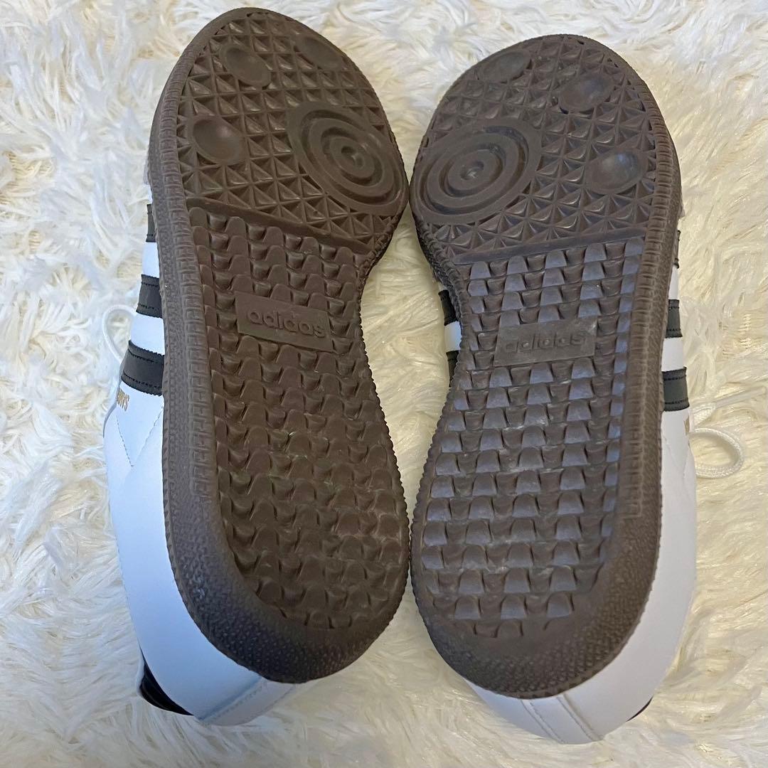 【ほぼ未使用】adidas SAMBA OG サンバ ホワイト 24.5cm