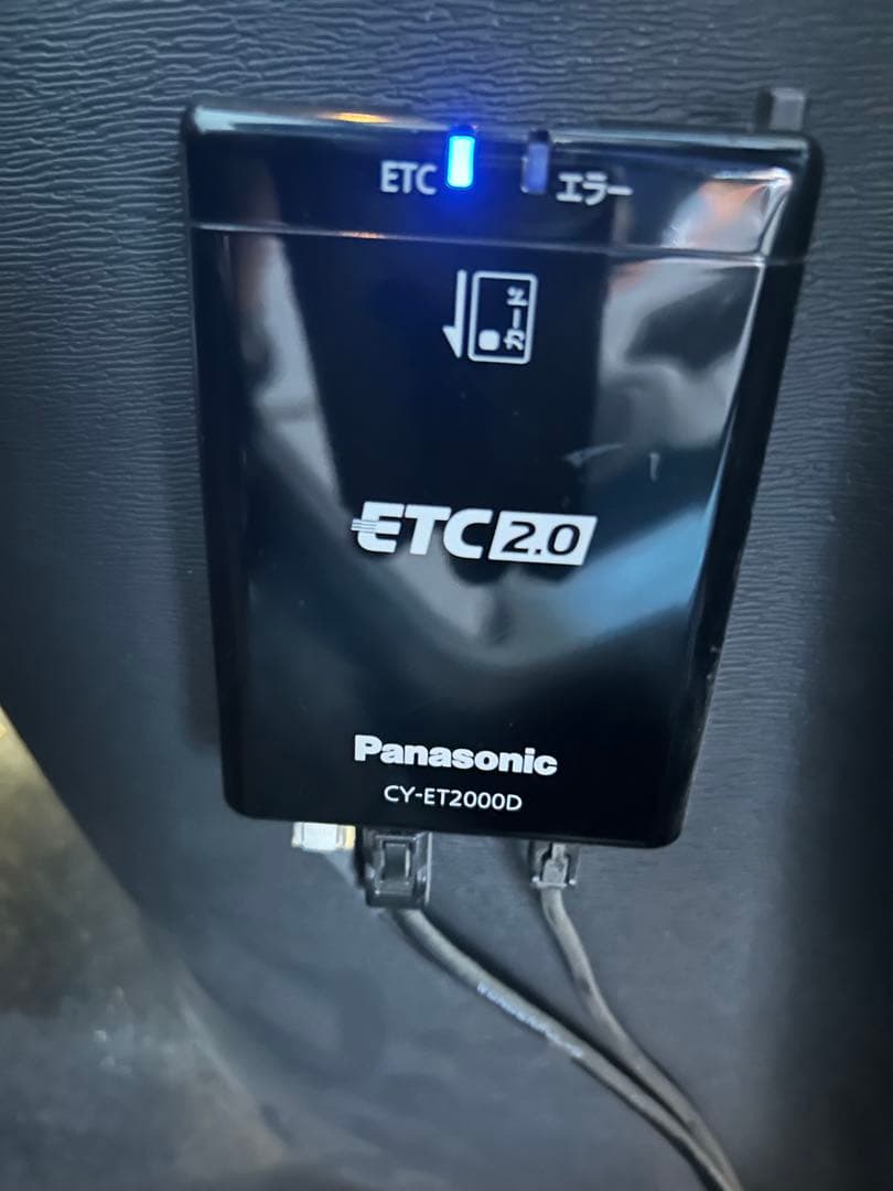 Panasonic ETC 2.0 CY-ET2000D 配線フルセット！ Panasonic ETC 2.0 CY-ET2000D 配線フルセット！ Panasonic ETC 2.0 CY