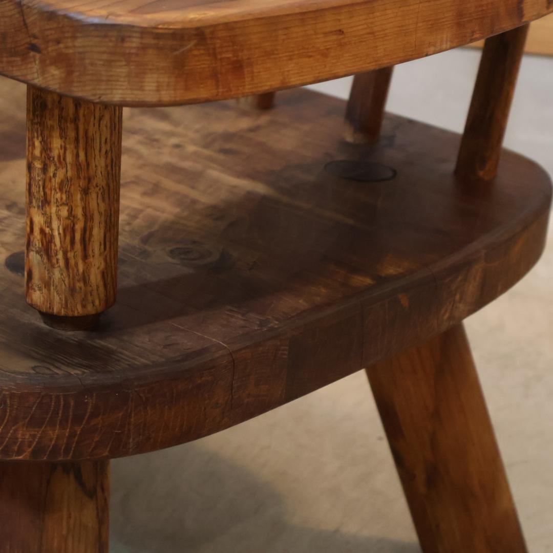 矢澤金太郎 ゆったりチェアー アームチェア 左肘 指物家具 板座チェア