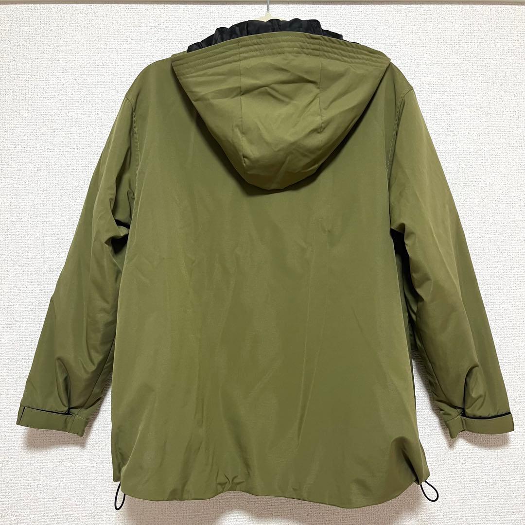 ギブリコレクション オリジナルワッペンカポックコート カーキ L QVC