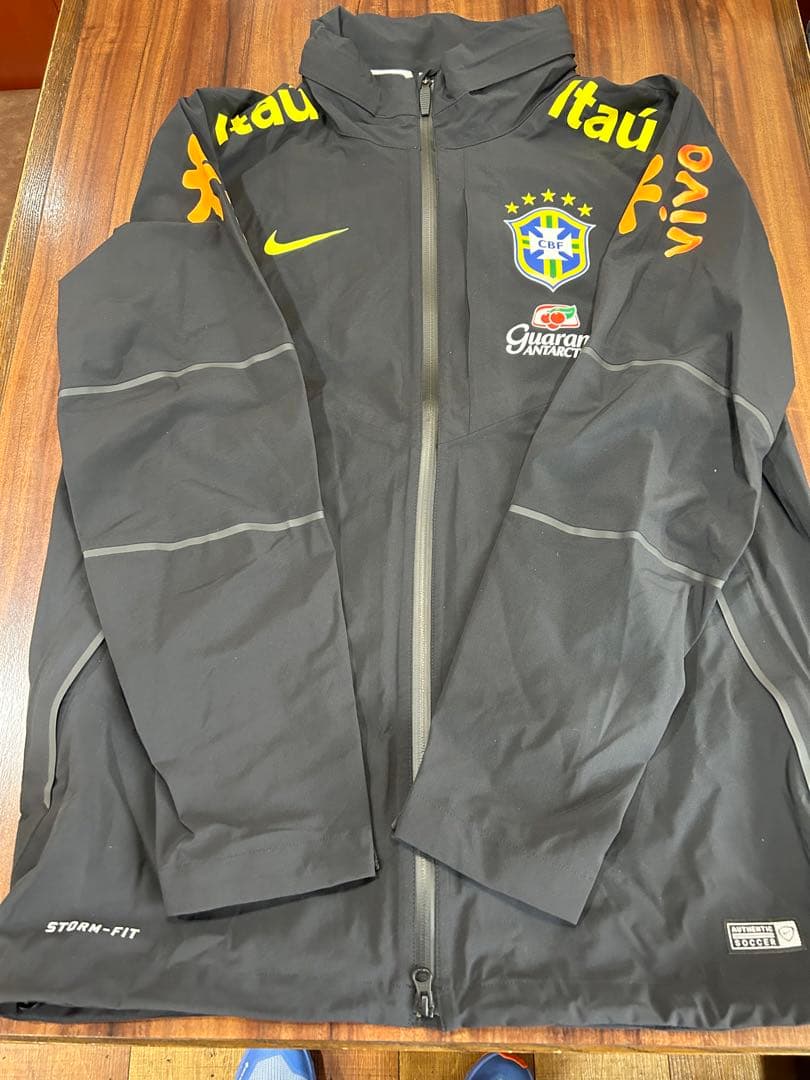 超貴重‼️ブラジル代表•選手支給品（フルスポンサー入）TRウエアUS−L 超貴重‼️ブラジル代表•選手支給品（フルスポンサー入）TRウエアUS−L