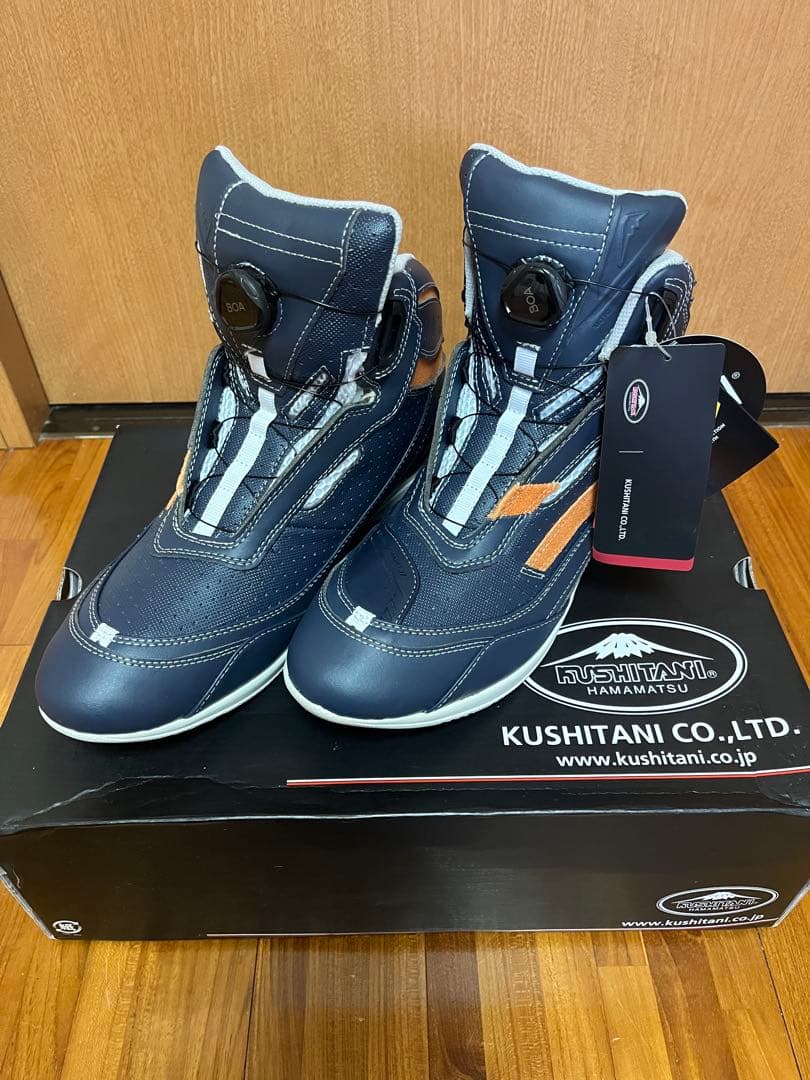 【新品未使用】クシタニ　Ｋ４５７０　フローシューズ　27センチ K-4570 フローシューズ クシタニ｜KUSHITANI JAPAN