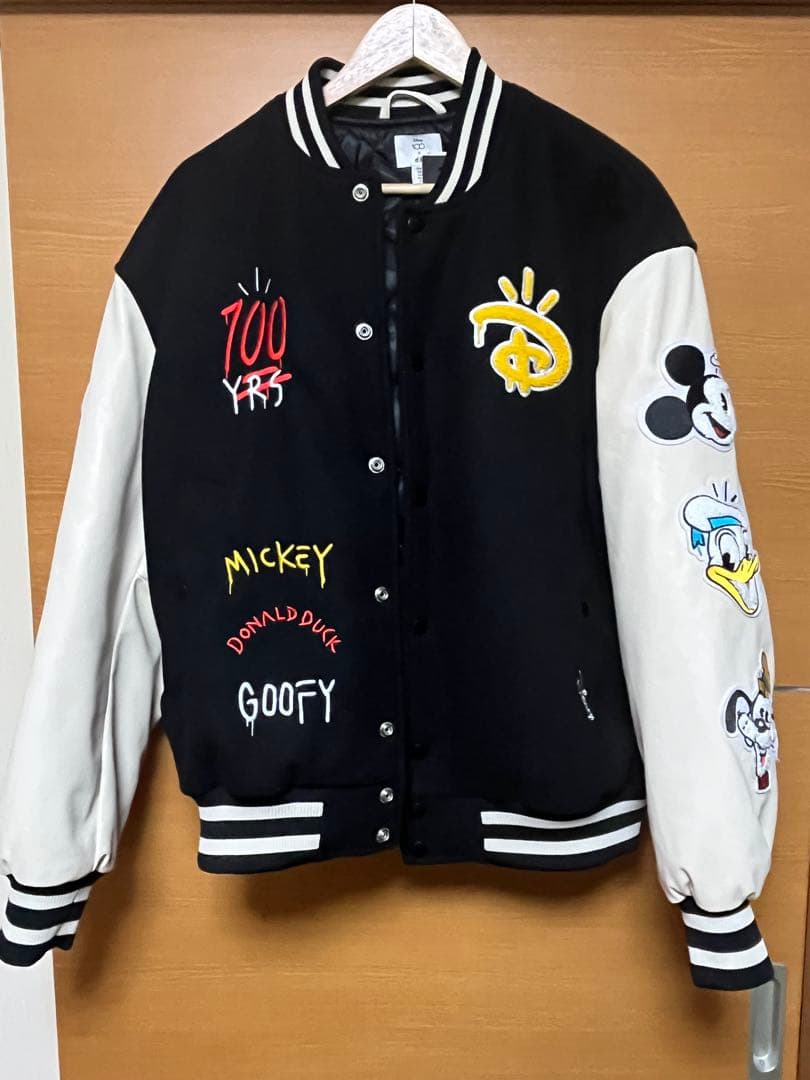 【新品未使用】 ディズニー100周年記念 スタジャン 新品未使用】Disney 100周年 ペア スタジャン ディズニー ジャケット