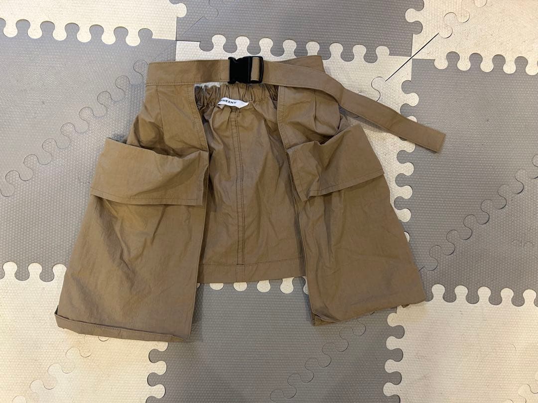 pheeny 23SS Cotton nylon dump apron エプロン pheeny 23SS Cotton nylon dump apron エプロン