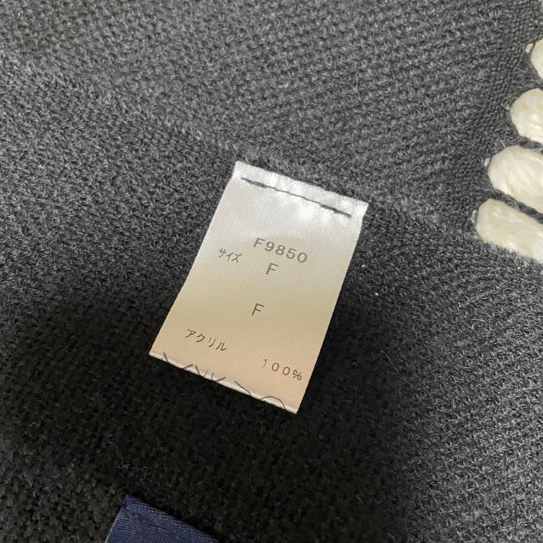 フレッドペリー 【新品】ストール マフラー ひざ掛け 大判 幾何学模様