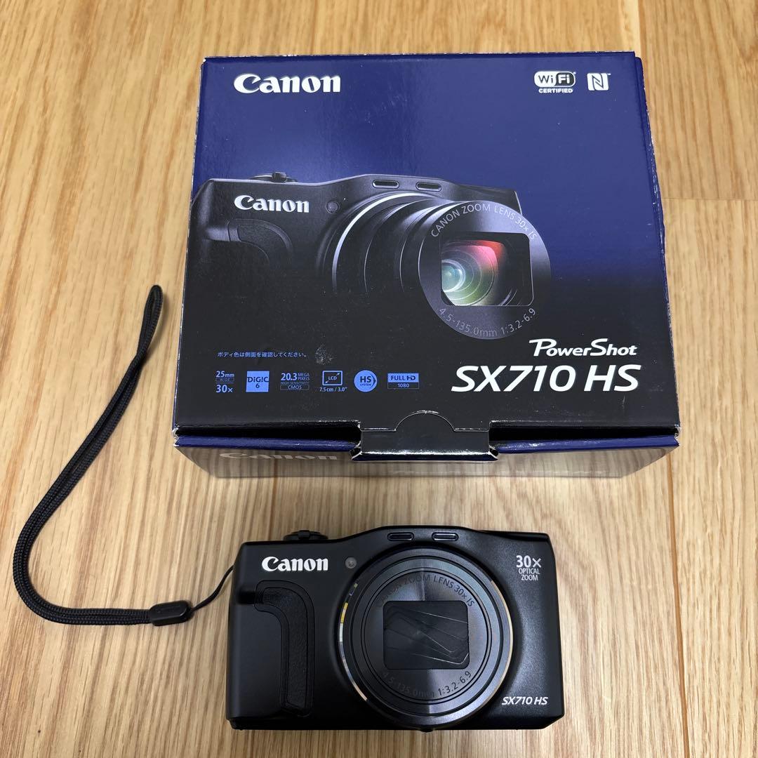 Canon PowerShot SX710HS 黒 ブラック Amazon.com : Canon PowerShot SX710 HS (Black) : Electronics