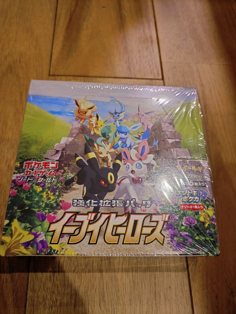 ポケモンカード イーブイヒーローズ シュリンク付き 未開封 BOXの通販