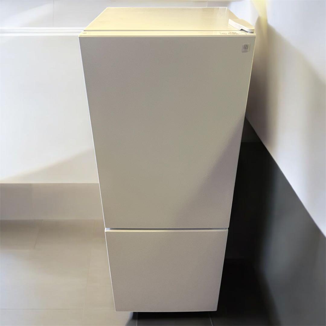 ニトリ 2ドア冷蔵庫 NR-133L WH 133L 2024年製 133L 2ドア冷凍冷蔵庫 (NRｰ133L ホワイト) (リサイクル回収あり