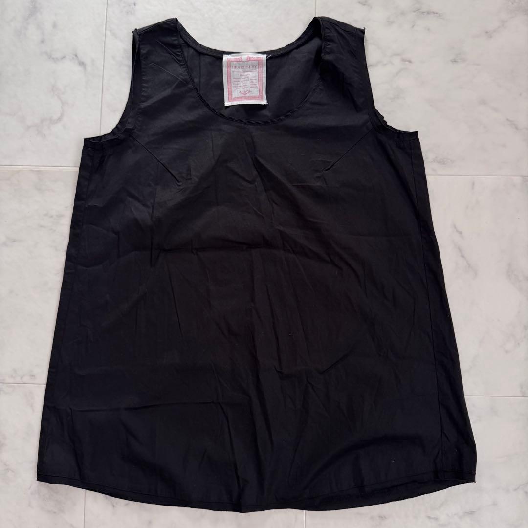 極美品 24SS BEARDSLEY シャツタンク 洗える ブラック フリー - メルカリ