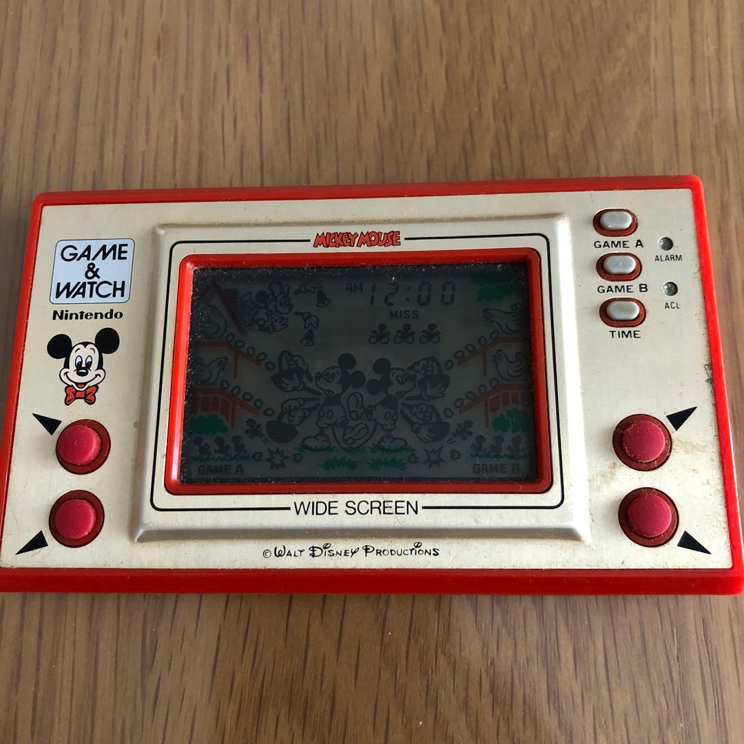 任天堂 ゲームウォッチ ミッキー マウス レトロゲーム - メルカリ
