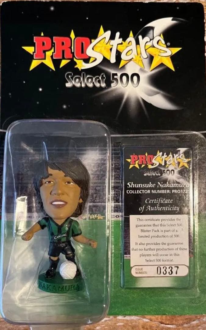 プロスターズ 中村俊輔 セルティック サッカーフィギュア 限定500