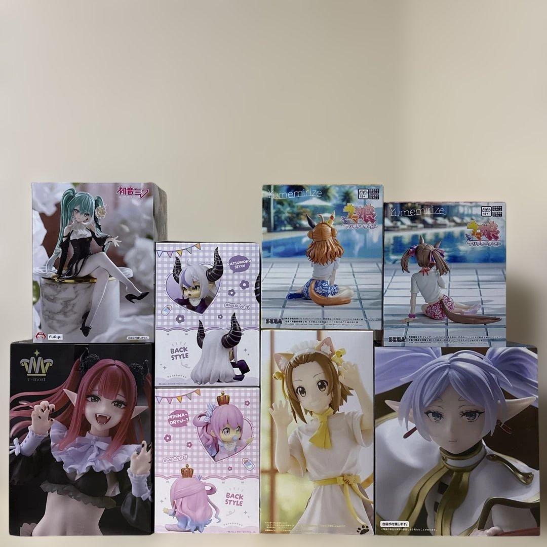 【新品未開封】美少女フィギュアまとめ売り合計8点