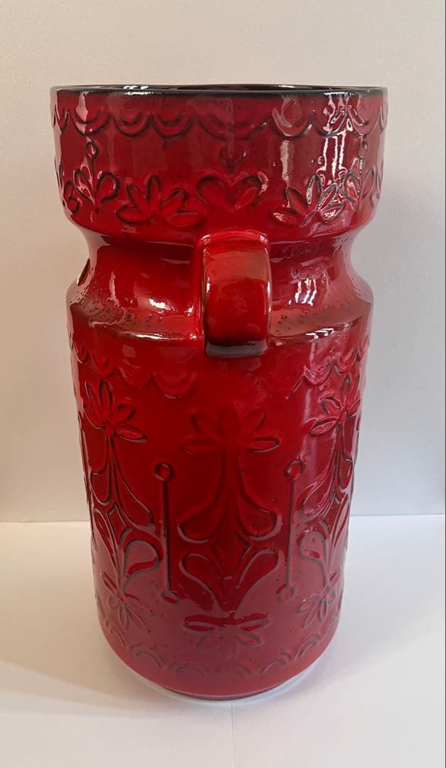 fatlava 46センチ BAY KERAMIK 西ドイツ製 花器 傘立て - メルカリ