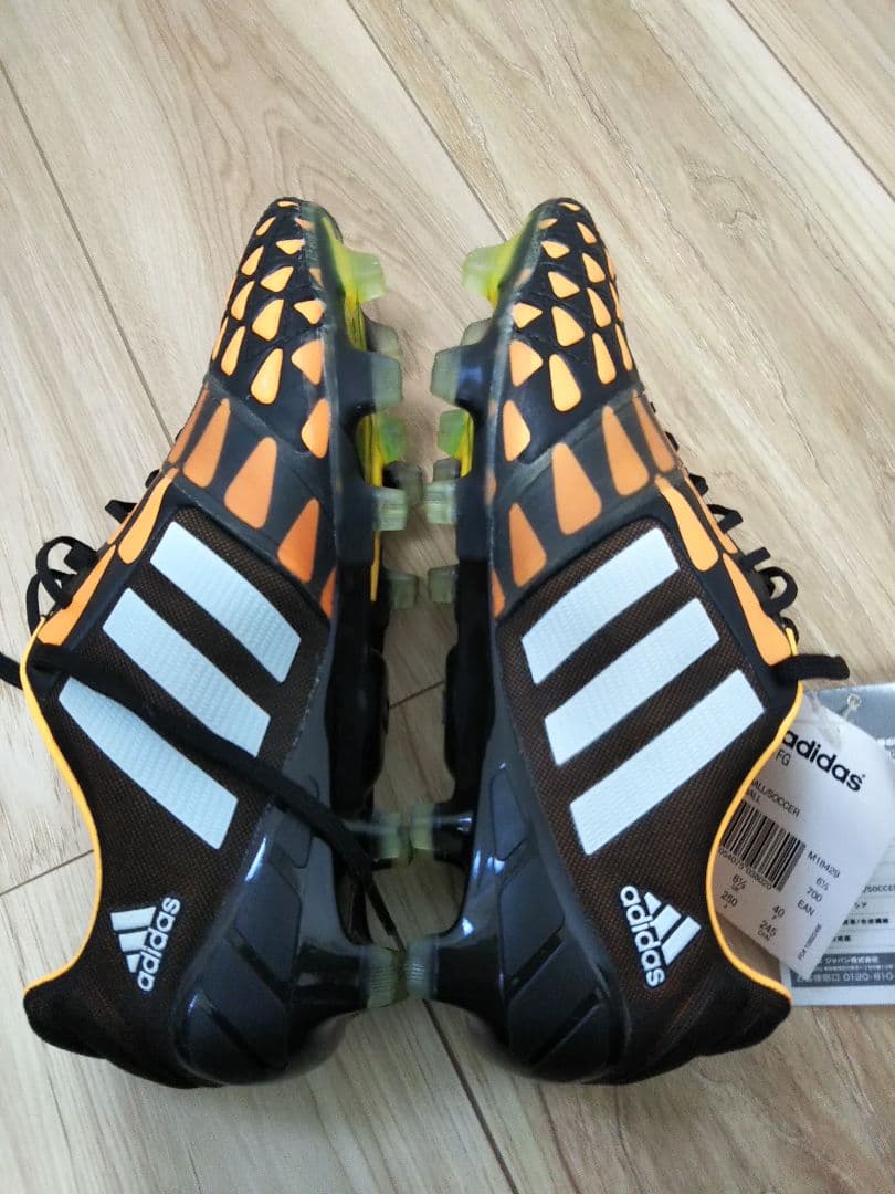 サッカースパイク adidas ナイトロチャージ1.0FG 25.0cm 新品