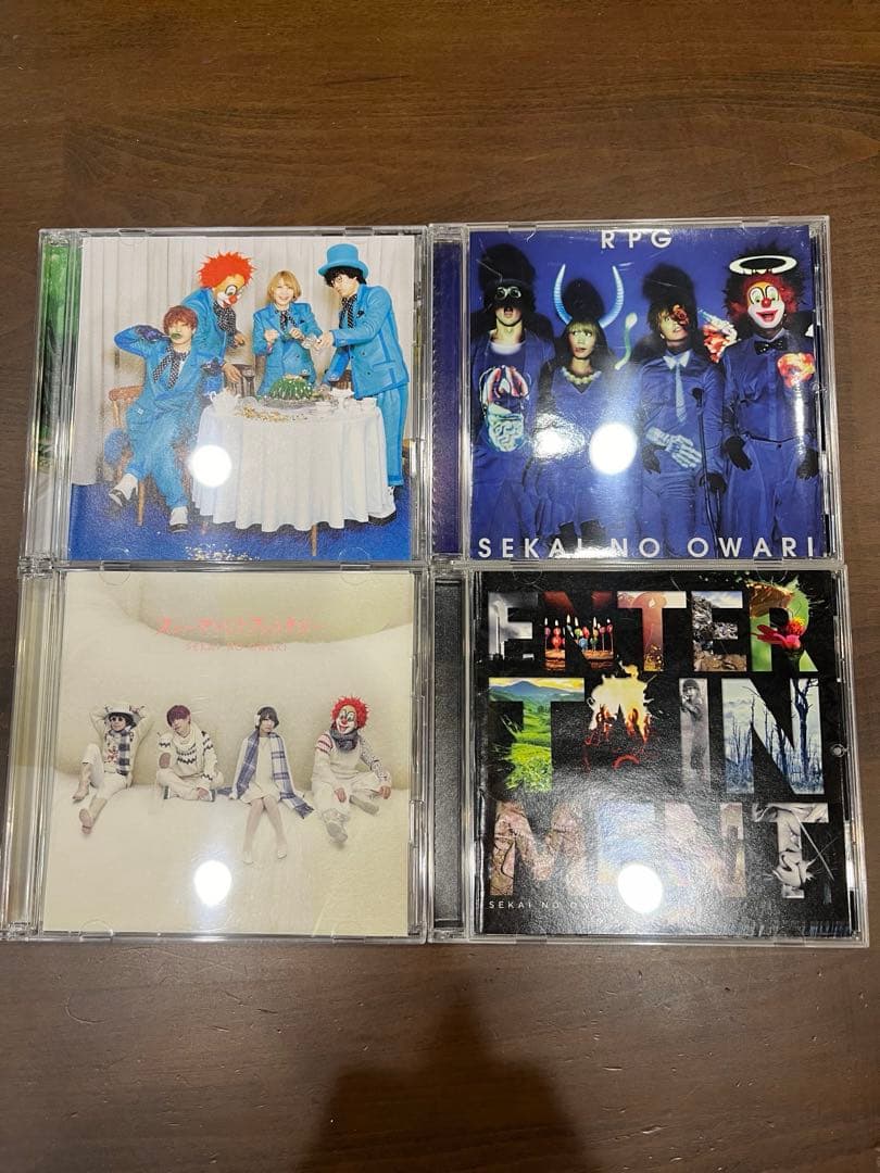 SEKAI NO OWARI 4枚セット - メルカリ