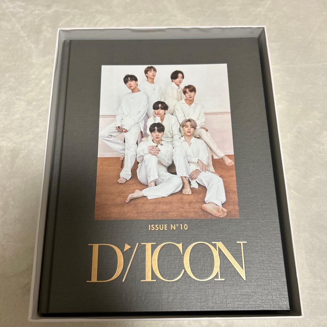 BTS D'ICON ISSUE N°10 写真集＋ポスター筒＋トレカ付 - メルカリ