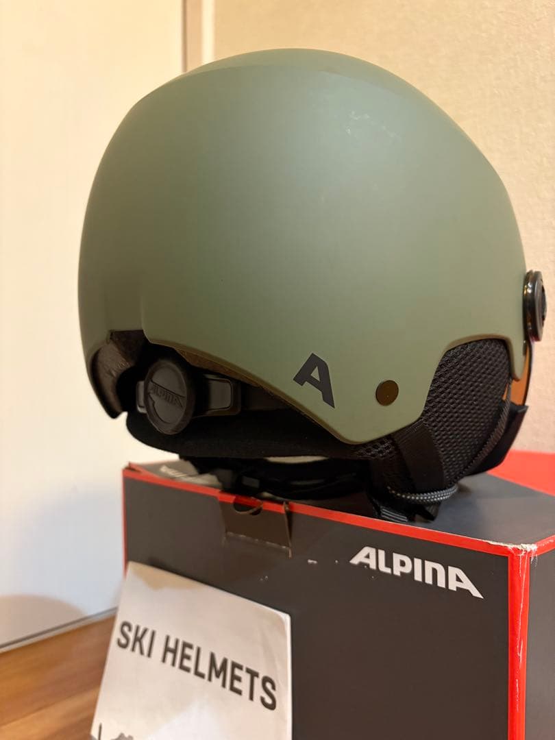 alpina arber visor Q-LITE 58-61 オリーブ
