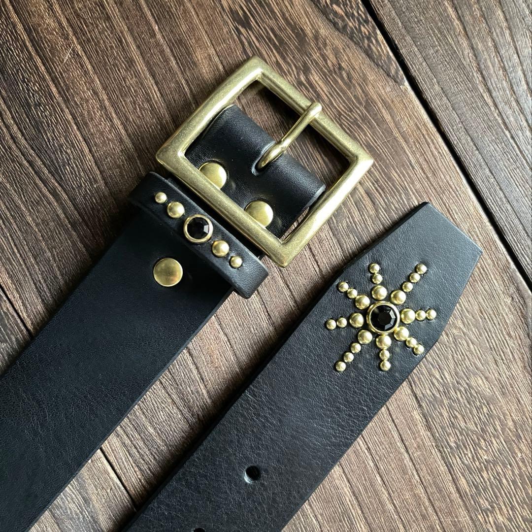 ディッキーズ874専用スタッズベルト 真鍮 ミッスーリ HTC CALEE - メルカリ