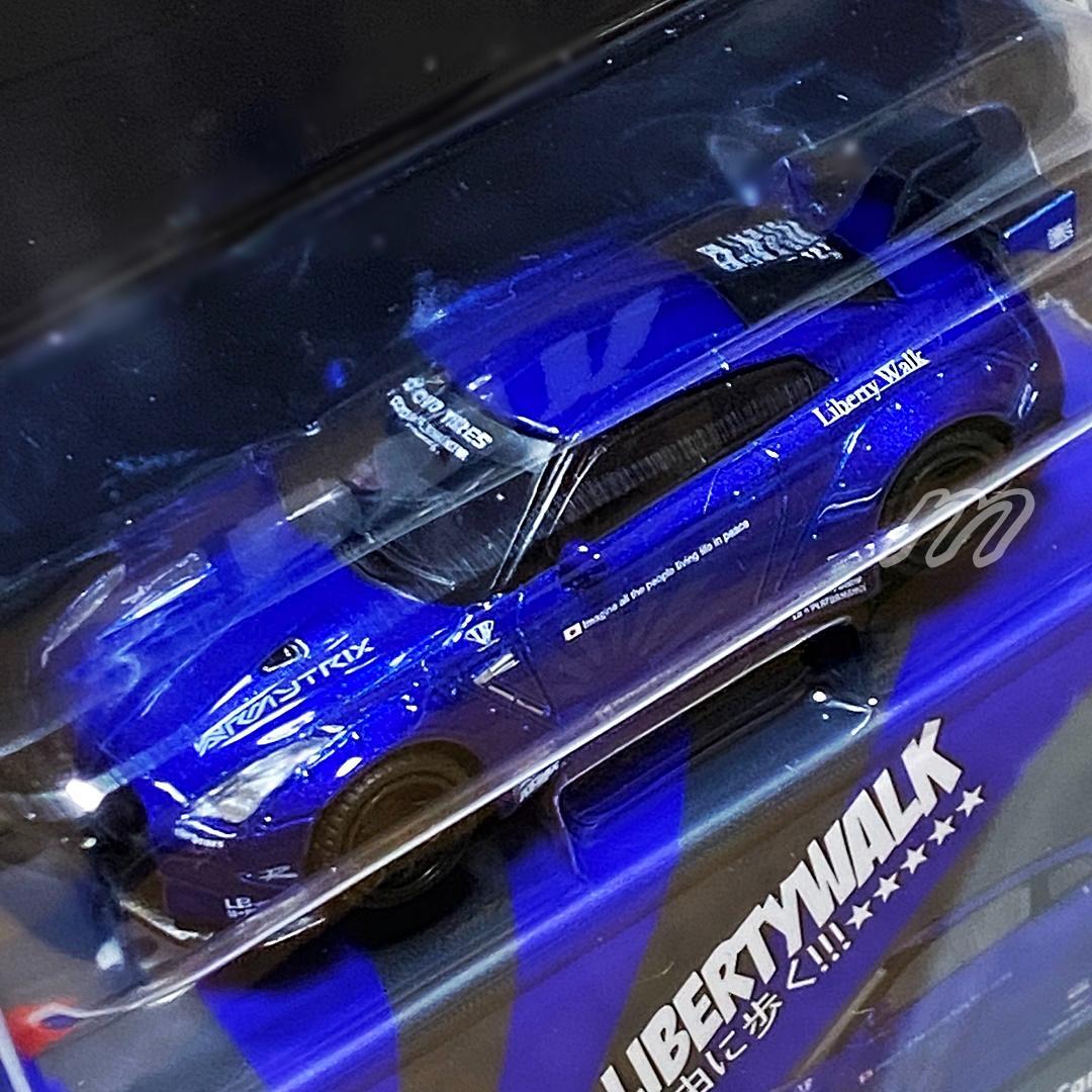 MINI GT LB☆WORKS GT-R R35 タイプ1 キャンディーブルー - メルカリ