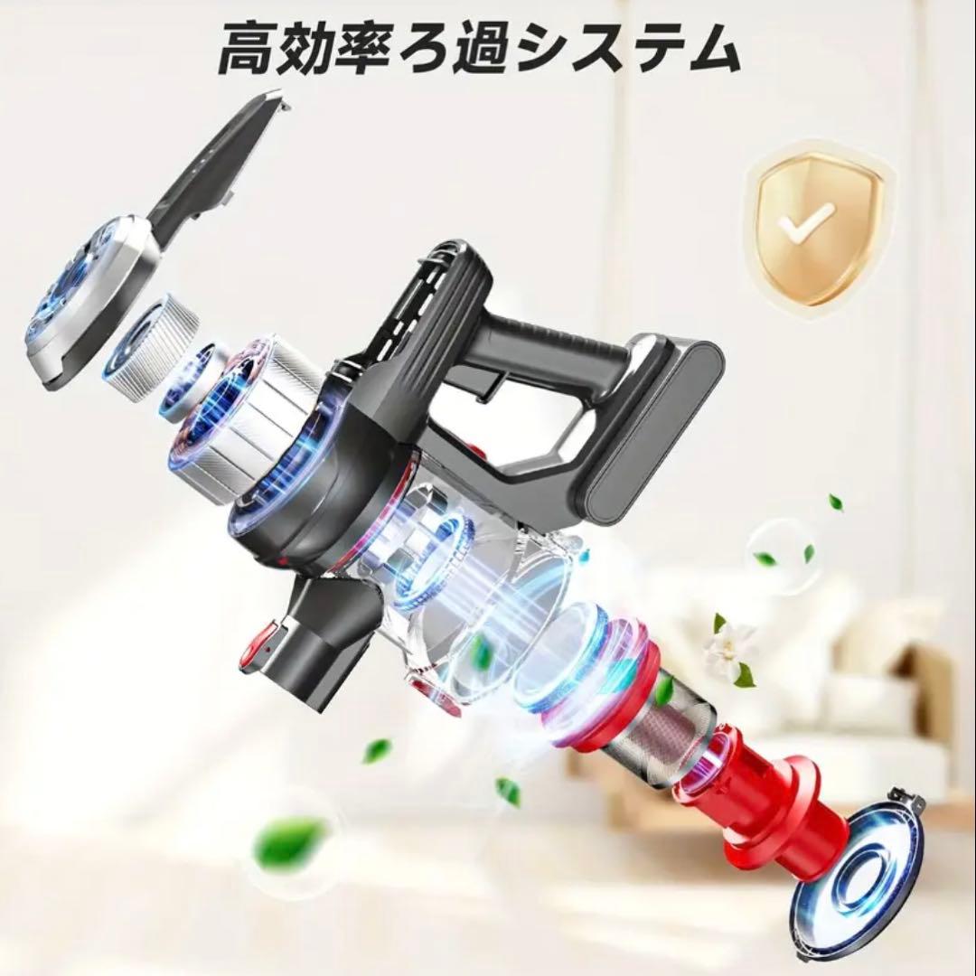 XINSHE A7 充電式コードレスハンドヘルド掃除機、45000Pa - メルカリ