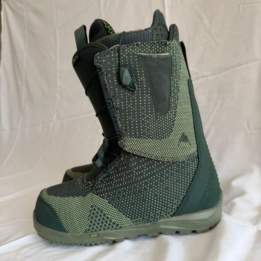 ALMIGHTY ダークグリーン スノーボードブーツ US8-【2024 新作】