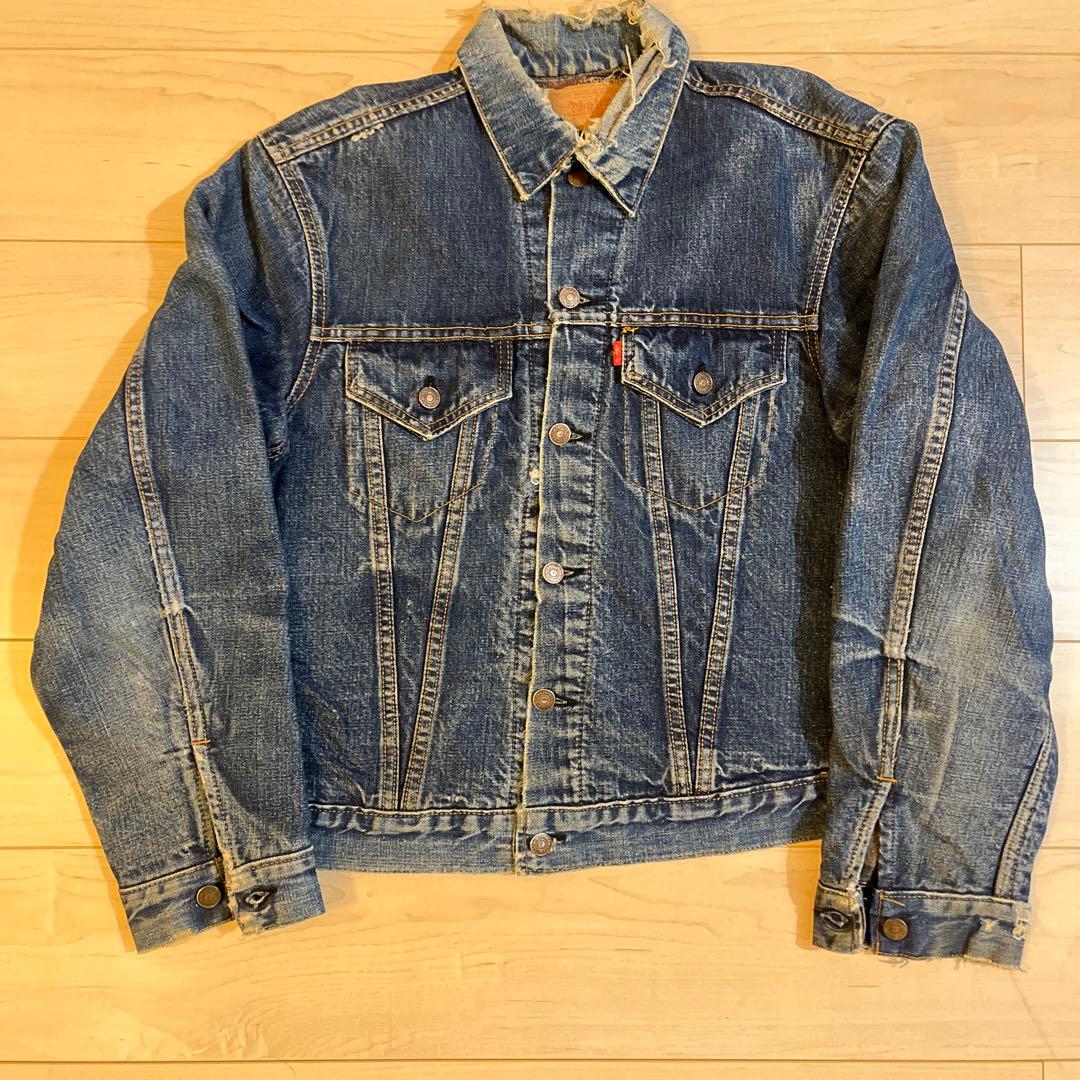 60‘s-70’s Levi‘s 70505 BIG E ブランケット 鬼アタリ 60's-70's Levi's 70505 BIG E ブランケット 鬼アタリ