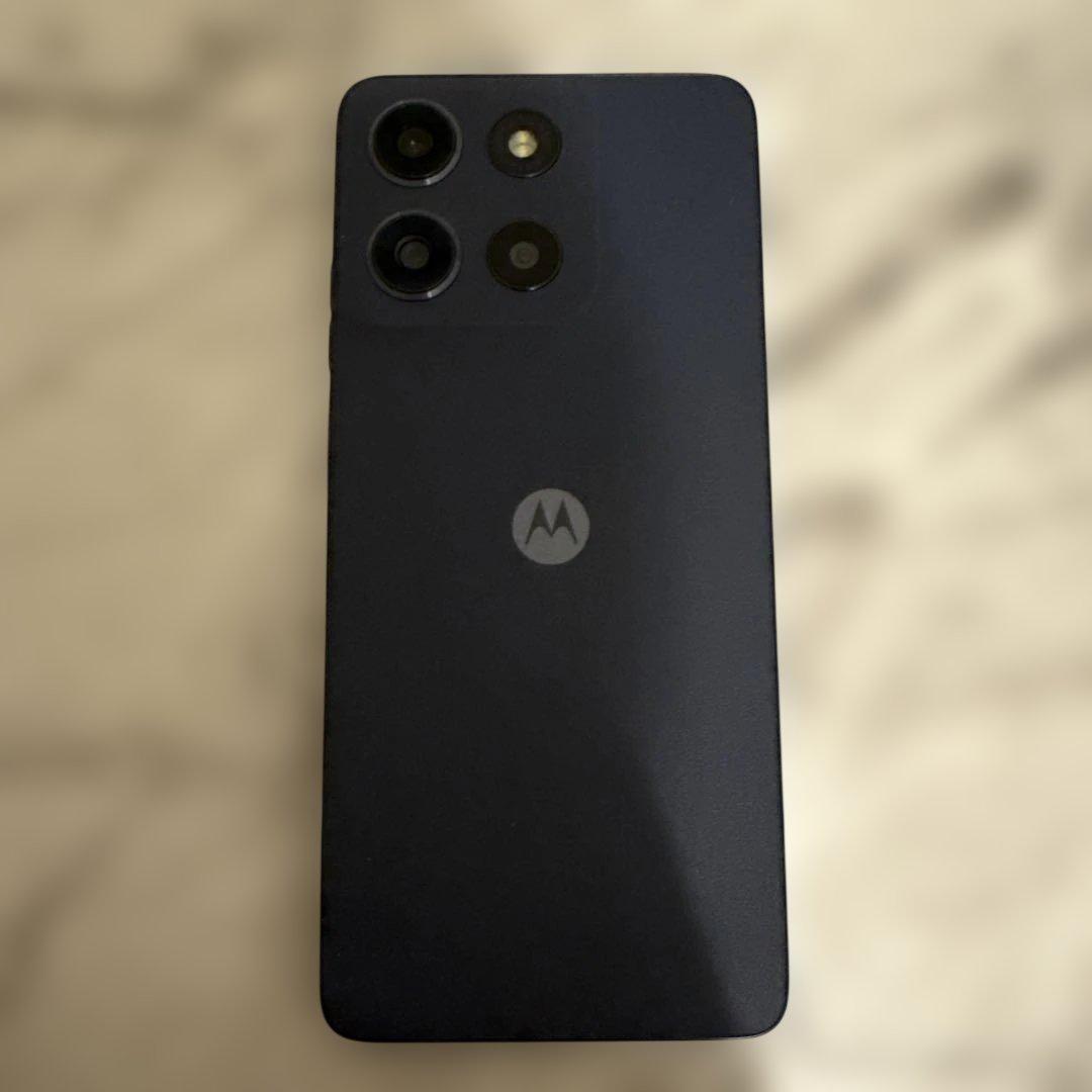 ほぼ新品未使用 moto g66y 5G motorola ブラックオイスター - メルカリ