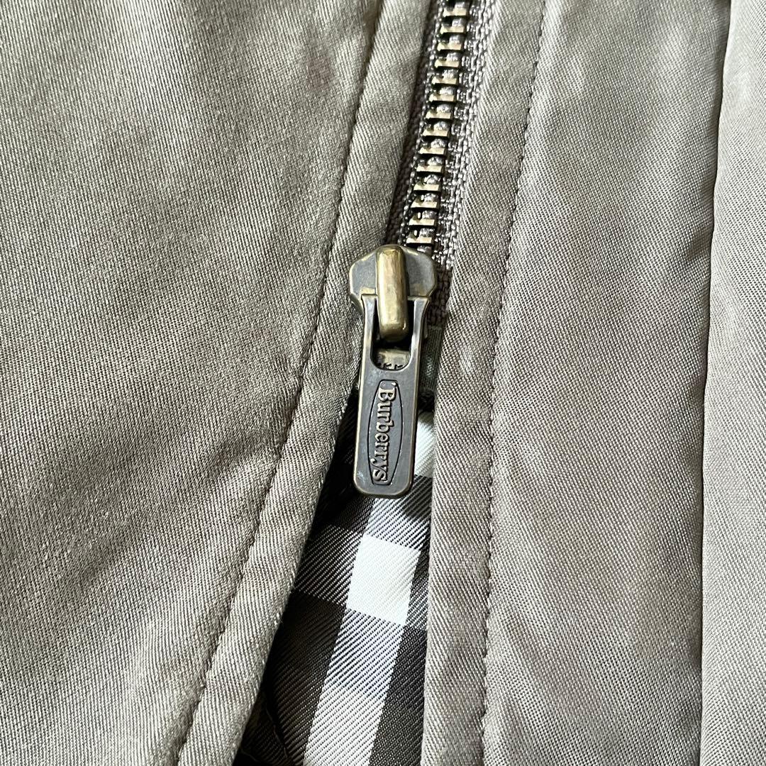 Burberrys フードジャケット コート ノバチェック 中綿ライナー 玉虫色