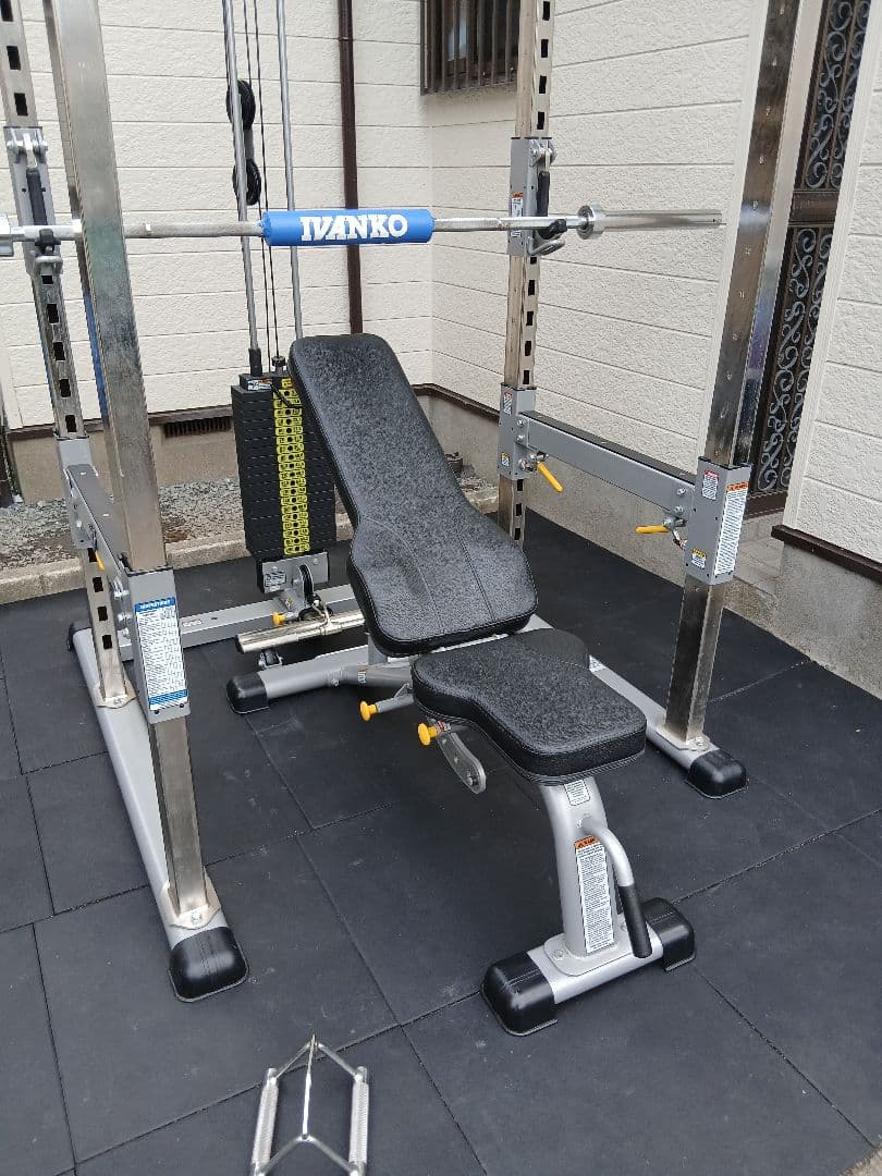 ちゃむ専用 タフスタッフ パワーラック CPR-265/ベンチ/シャフト