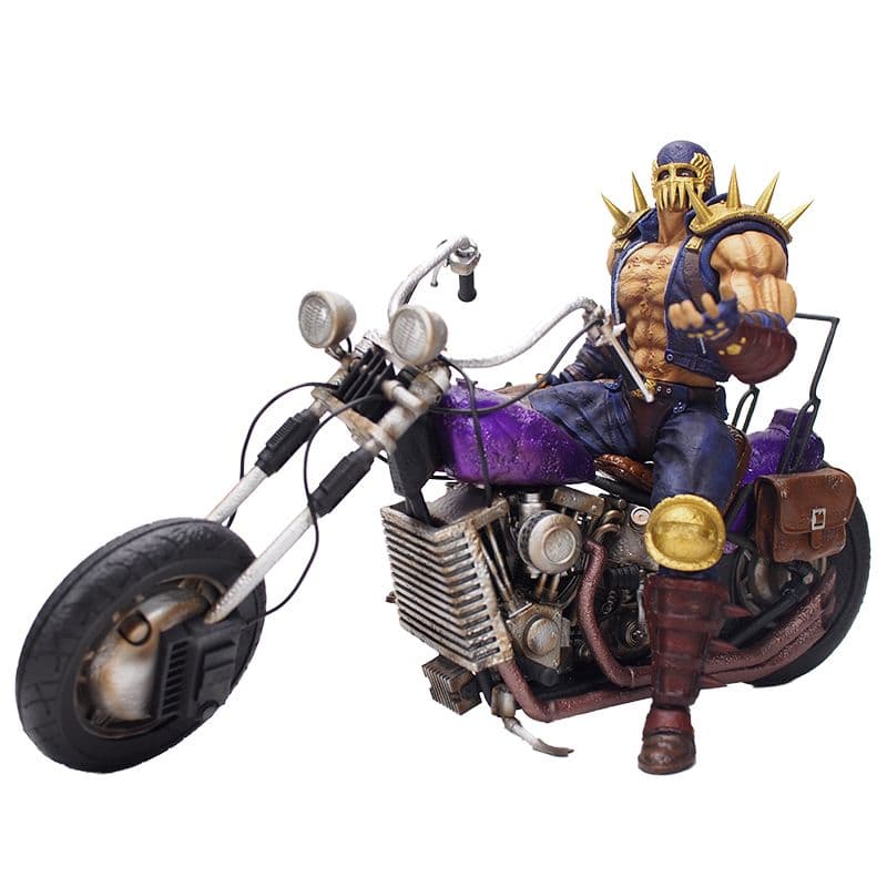 CCP ソフビ製 北斗の拳 北斗究極造形第二弾 ジャギ＆バイクセット初期