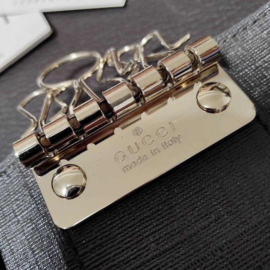 《未使用》Gucci　グッチ　チャーム　GGパターン　モノグラム　キーケース