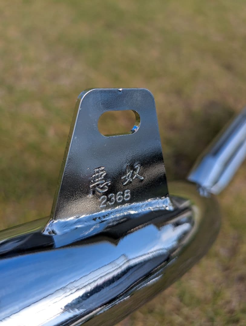 ワルツ機械マフラー パステルロード製 CBX400F用 50.8π