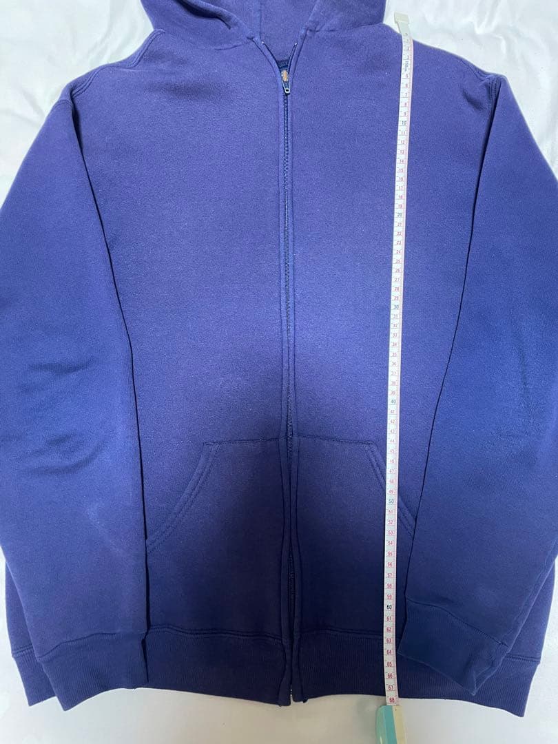 極美品 赤タグ 70s RUSSELL ラッセル ジップパーカー 茄子紺 - メルカリ